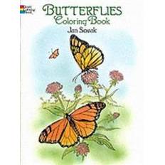 Butterflies Coloring Book (Dover Coloring Book) (Paperback, 1992)