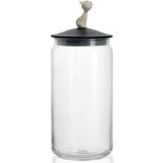 Svarta Köksbehållare Alessi Mio Köksbehållare 1.5L