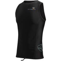 Hombre Camisetas de compresión Lavacore Chaleco neopreno negro Black