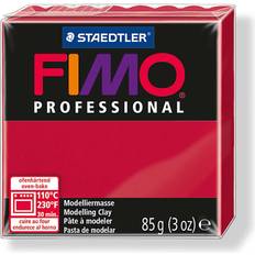 Røde Fimoleire Staedtler Professional Dark Red 85g