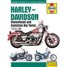 Transport Books Haynes Harley-davidson Shovelhead and Evolution Big Twins '70 to '99 Repair Manual (Paperback, 2015)