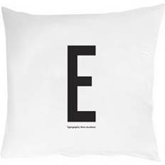 Design Letters E Hovedpudebetræk Hvid (63x60cm)