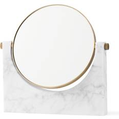 Blanc Miroirs de table Menu Pepe Marble Miroir de table 25x26cm