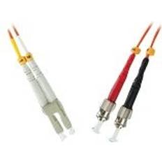 Kabler MicroConnect Multimode OM3 50/125 LC - ST 10m
