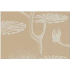 Cole & Son Lily Designtapete von and Sand/ Weiß beige