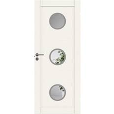 Dörrar Swedoor Unique 01L GWA330 Innerdörr Klarglas S 0502-Y V (72.5x194cm)