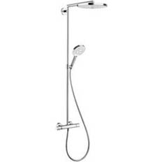 Hansgrohe Raindance Select S240 2-jet Showerpipe Blanc