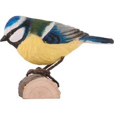 Wildlife Garden Deco Bird Eurasian Blue Tit Dekorationsfigur