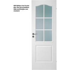 194.0 cm Døre Swedoor Compact SP6B Inderdør Klart glas S 0502-Y V (62.4x194cm)