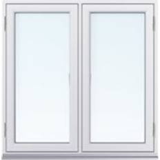 SP Fönster Balans PLUS F2 13-08 Aluminium Sidohängt fönster 3-glasfönster 130x80cm
