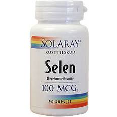 Solaray Selen Kapsler 90 stk