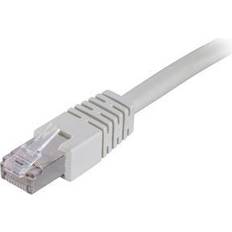 Deltaco Nätverkskablar - RJ45-RJ45 Deltaco F/UTP Cat6 RJ45 - RJ45 M-M 10m