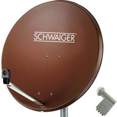 Digitaalinen Paraboliantennit Schwaiger SPI9962SET9 SAT Järjestelmä 4 80 cm