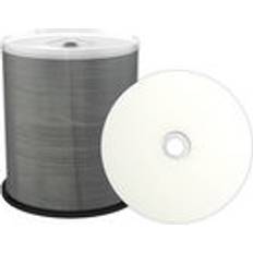 Optischer Speicher MediaRange CD-R White 700mb 52x Spindle 100-Pack Wide Inkjet
