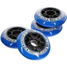 Patines en Línea y de Ruedas OXELO Fitness 80mm 80A 4-pack