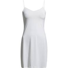 Elastane/Lycra/Spandex - Women Under Dresses Femilet Alma Camisole Slip - White