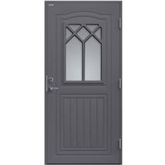 Diplomat Linnea Ytterdörr Klarglas S 6502-B H (90x210cm)