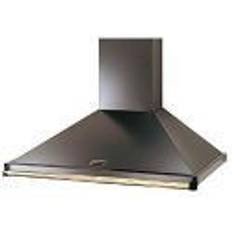 Brass Extractor Fans Rangemaster CLAHDC90 90cm, Black, Brass