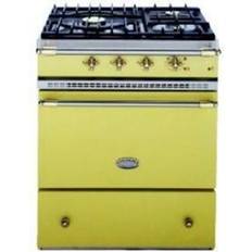 70cm - Freestanding Gas Cookers Lacanche LG731E White, Stainless Steel