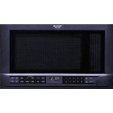 Black - Turntable Microwave Ovens Sharp R-1210 Black