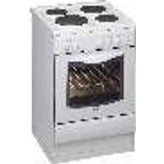 60cm Cast Iron Cookers Whirlpool ACM373 White