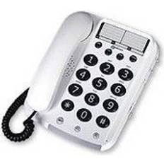Dallas 10 Big Button White