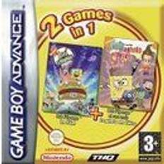 GameBoy Advance Games 2 Games in 1 (Sponge Bob The Film + Sponge Bob & Its Friends In The Photo Fever) (GBA)
