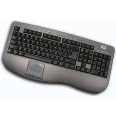 Adesso Win Touch Pro Desktop Multimedia Touchpad Keyboard