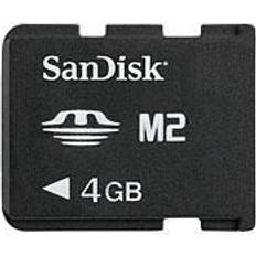 Memory Stick Micro Memory Cards SanDisk Memory Stick Micro (M2) 4GB