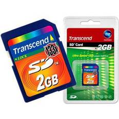 SD Memory Cards & USB Flash Drives Transcend SD 2GB (133x)