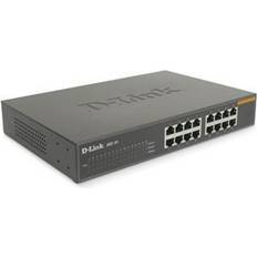 Switches D-Link DSS-16+ 16-Port 10/100 Rackmountable Switch (DSS-16+)