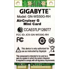 Mini PCIe Tarjetas de Red y Adaptadores Bluetooth Gigabyte Gn-ws50g-rh