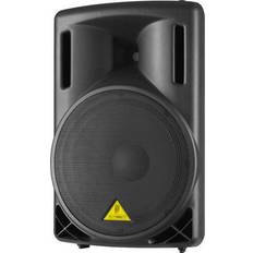White PA Speakers Behringer B215XL