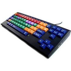 Accuratus Keymonster Mixed Colour Keyboard (English)