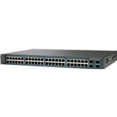 48 port switch Cisco 48-Port 10/100Mbps Switch (WS-C3750V2-48TS-E)