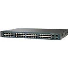 48 port switch Cisco 48-Port 10/100Mbps Switch (WS-C3750V2-48PS-S)