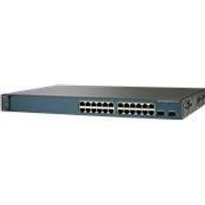 Switch 24port Cisco 24-Port 10/100Mbps Switch (WS-C3560V2-24TS-S)