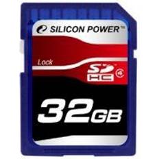 Silicon power 32gb Silicon Power SDHC Class 4 32GB