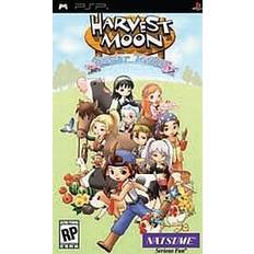 Simulation PlayStation Portable-spel Harvest Moon: Hero of Leaf Valley (PSP)