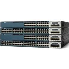 Switch 48 port Cisco 48-Port 10/100/1000Mbps Switch (WS-C3560X-48PF-S)
