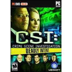 Csi: crime scene investigation CSI: Crime Scene Investigation Deadly Intent (PC)