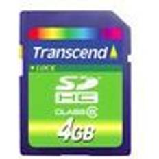 Transcend TS4GSDHC4 4GB SDHC memoria flash