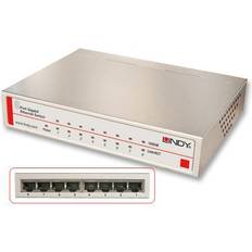 Lindy 8-Port 10/100/1000Mbps Switch (25045)