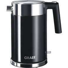 Bouilloires Graef WK 62 Wasserkocher 1.5 l 2000 W Edelstahl/schwarz