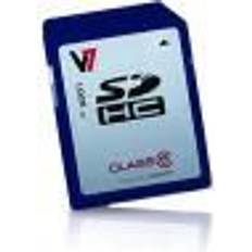 V7 VASDH4GCL4R Carte mémoire flash 4 Go Class 4 SDHC bleu