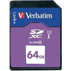 64 Go - SDXC Cartes mémoire Verbatim Premium SDXC Class 10 UHS-I U1 90MB/s 64GB