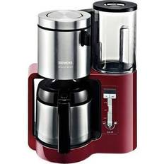 Siemens Arrêt Automatique Machines à Café Siemens TC86504 Rouge 8 Tasses 1100 W