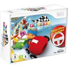 Wii Pocoyo Racing Racing Wheel