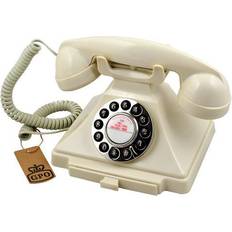 1929S Carrington Push Button Ivory