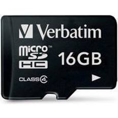 Verbatim Carte mémoire flash 16 Go Class 4 micro SDHC